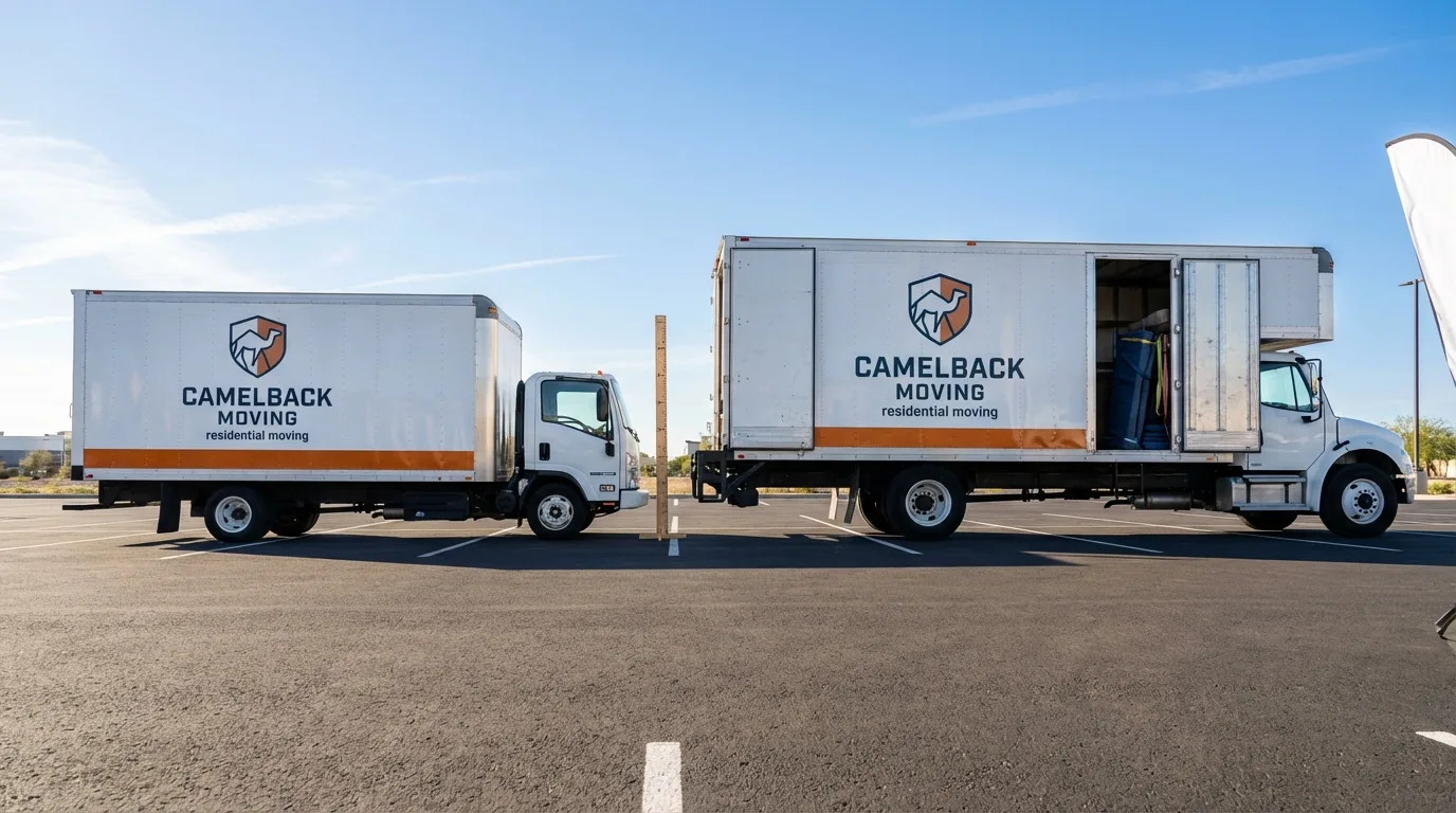 Moving truck size capacity guide in South Fulton